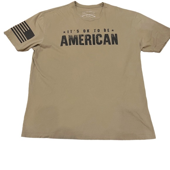Grunt Style Other - GRUNT Style Men’s "Its ok to be American” Graphic Tee, Size XXL.
